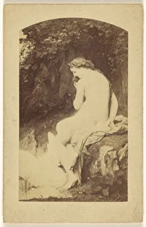 Jupiter et Leda Peint par. Jourdan Goupil & Cie Jupiter et Leda Peint par. Jourdan Goupil & Cie