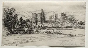 Kidwelly Castle 1859 Francis Seymour Haden British Kidwelly Castle 1859 Francis Seymour Haden British