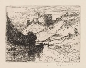 Kilgaren Castle 1864 Francis Seymour Haden British Kilgaren Castle 1864 Francis Seymour Haden British