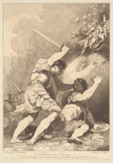 Killing Enemy November 15 1779 Etching Sheet Killing Enemy November 15 1779 Etching Sheet