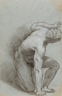 Kneeling Figure (recto), Reclining Figure (verso) Kneeling Figure (recto), Reclining Figure (verso)