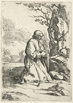 Kneeling hermit, Andries Both, c. 1622 - c. 1642 Kneeling hermit, Andries Both, c. 1622 - c. 1642