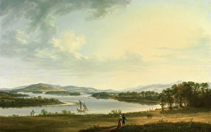 Knock Ninney and Lough Erne from Bellisle, County Fermanagh, Ireland, Thomas Roberts Knock Ninney and Lough Erne from Bellisle, County Fermanagh, Ireland, Thomas Roberts