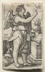 Knowledge God Seven Cardinal Virtues Hans Sebald Beham Knowledge God Seven Cardinal Virtues Hans Sebald Beham