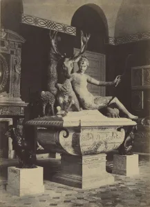La Diane de Jean Goujon Charles Marville French La Diane de Jean Goujon Charles Marville French