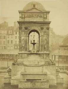 La Facade est de la Fontaine des Innocents Fontaine des La Facade est de la Fontaine des Innocents Fontaine des