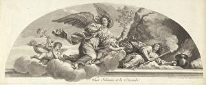 La Jalousie et la Discorde Engravings frescoes La Jalousie et la Discorde Engravings frescoes
