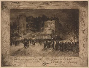 La Place des Martyrs et la Taverne du Bagne 1885 La Place des Martyrs et la Taverne du Bagne 1885