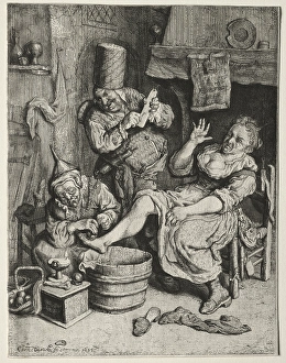 La Ventouse 1695 Cornelis Dusart Dutch 1660-1704 La Ventouse 1695 Cornelis Dusart Dutch 1660-1704