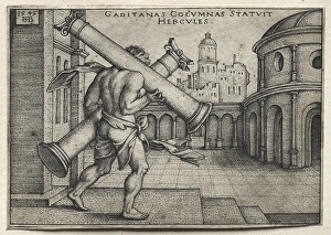 Labors Hercules Hercules Carrying Columns Gades Labors Hercules Hercules Carrying Columns Gades