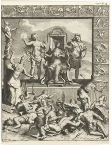 Twelve Labors of Hercules, Ottmar Elliger (II), 1676 - 1735 Twelve Labors of Hercules, Ottmar Elliger (II), 1676 - 1735