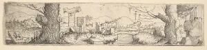 Landscape 1545 Etching Sheet 1 9/16 x 3 7/16 Landscape 1545 Etching Sheet 1 9/16 x 3 7/16