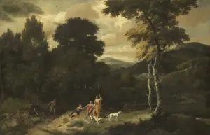 Landscape Hunters Forest landscape hunters dogs Landscape Hunters Forest landscape hunters dogs