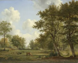 Landscape near Hilversum, The Netherlands, George Jacobus Johannes van Os, Pieter Landscape near Hilversum, The Netherlands, George Jacobus Johannes van Os, Pieter