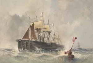Launching Buoy Bow Great Eastern August 8th 1865 Launching Buoy Bow Great Eastern August 8th 1865
