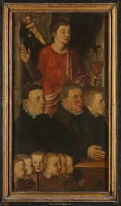 Left wing Memorial Triptych formerly Gertz Memorial Triptych Left wing Memorial Triptych formerly Gertz Memorial Triptych