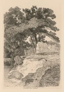 Liber Studiorum Plate 13 Duncomb Park Yorkshire Liber Studiorum Plate 13 Duncomb Park Yorkshire