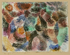 Libido Forest 1917 Watercolor gesso fabric mounted Libido Forest 1917 Watercolor gesso fabric mounted