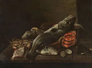 Life Fish life fish stone plinth partly basket Life Fish life fish stone plinth partly basket