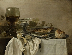 Still Life with a Fish, Pieter Claesz., 1647 Still Life with a Fish, Pieter Claesz., 1647