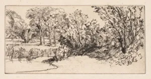 Little Longparish 1896 Francis Seymour Haden Little Longparish 1896 Francis Seymour Haden