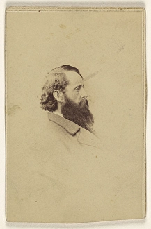 long bearded man profile Studio Mathew B Brady long bearded man profile Studio Mathew B Brady
