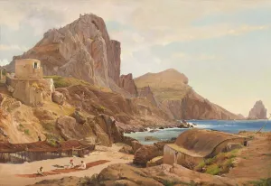 Louis Gurlitt Marina Piccola Capri circa 1844 Louis Gurlitt Marina Piccola Capri circa 1844