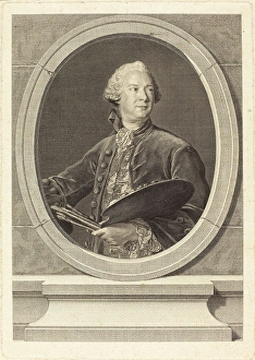 Louis-Jacques Cathelin after Jean-Marc Nattier (French, 1738-1739 - 1804), Louis Tocque Louis-Jacques Cathelin after Jean-Marc Nattier (French, 1738-1739 - 1804), Louis Tocque