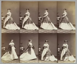 Louise Abigdon 1866 Albumen silver print glass negative Louise Abigdon 1866 Albumen silver print glass negative