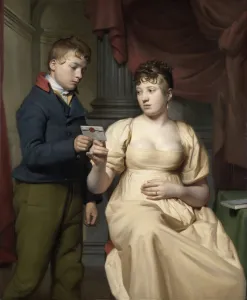 The Love Letter, Willem Bartel van der Kooi, 1808 The Love Letter, Willem Bartel van der Kooi, 1808