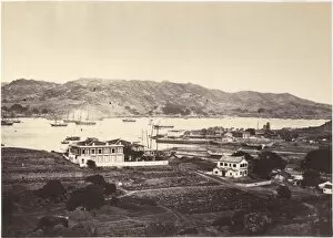 Attributed To John Thomson Gallery: Lower Harbour Amoy ca 1869 Albumen silver print