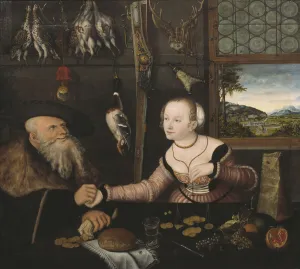 Lucas Cranach Elder Ill-matched Couple unmatched couple Lucas Cranach Elder Ill-matched Couple unmatched couple