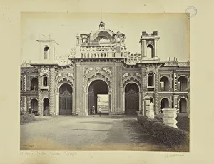 Lucknow East Gate Kaiser Bagh Garden Samuel Bourne Lucknow East Gate Kaiser Bagh Garden Samuel Bourne