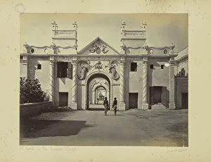 Lucknow Mermaid Gate Kaiser Bagh Samuel Bourne Lucknow Mermaid Gate Kaiser Bagh Samuel Bourne