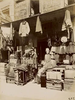 Luggage Store rue Dupetit Thouars Eugene Atget Luggage Store rue Dupetit Thouars Eugene Atget