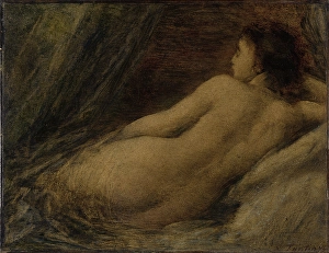 Lying naked woman, Henri Fantin-Latour, 1874 Lying naked woman, Henri Fantin-Latour, 1874