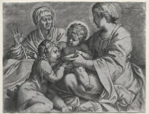 Madonna Bowl 1606 Annibale Carracci Italian 1560-1609 Madonna Bowl 1606 Annibale Carracci Italian 1560-1609