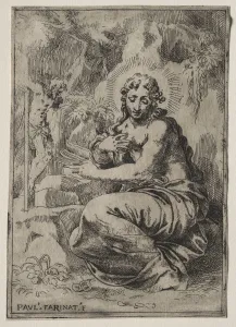 Magdalen late 16th century Paolo Farinati Italian Magdalen late 16th century Paolo Farinati Italian