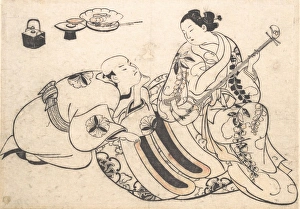 Man Kneeling Posture Bending Forward Listening Man Kneeling Posture Bending Forward Listening