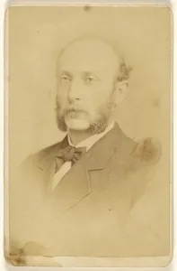 man moustache muttonchops Frederick Gutekunst man moustache muttonchops Frederick Gutekunst