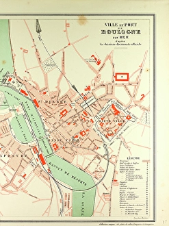 <b class=qtipBold><figcaption>Map of Boulogne Sur Mer</figcaption></b><br><em>© copyright Quint Lox Limited</em> Map of Boulogne Sur Mer