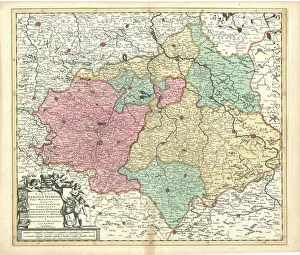 Map Circuli Saxoniae superioris pars meridionalis Map Circuli Saxoniae superioris pars meridionalis