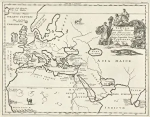 Maps Gallery: Map Europe parts Asia Africa Tubala Universalis Locorum