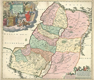 Map Iudaea sive Terra Sancta quae Israelitarum Map Iudaea sive Terra Sancta quae Israelitarum