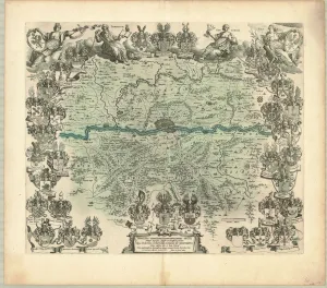 Map Novam hanc territorii Francofvrtensis tabulam Map Novam hanc territorii Francofvrtensis tabulam