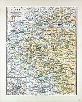 <b class=qtipBold><figcaption>Map of Posen (Poznan), Poland, 1899</figcaption></b><br><em>© copyright Quint Lox Limited</em> Map of Posen (Poznan), Poland, 1899