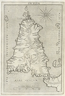 Map Sicily Sicilia et magna Graecia siue Historiae vrbium Map Sicily Sicilia et magna Graecia siue Historiae vrbium