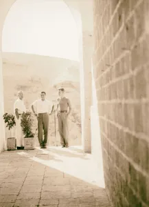 Mar Saba Doorman Simon Wilson reporter Jack Jacob Mar Saba Doorman Simon Wilson reporter Jack Jacob