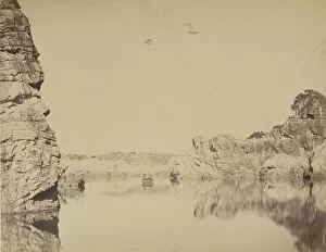 Jubbulpore Gallery: Marble Rocks Jubbulpore Jabalpur India 1863 1874