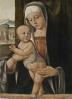Marco Basaiti Madonna Child painting religious art Marco Basaiti Madonna Child painting religious art